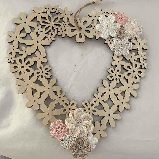 hearts hanging Extra large heart 20cm
