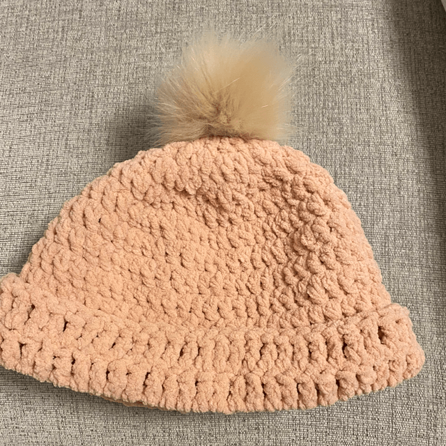 Hat,Scarf & Fingerless Gloves- Blush 