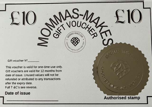 Gift voucher Card & envelope 