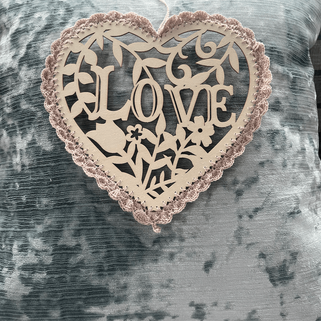 hearts hanging Extra large heart 20cm
