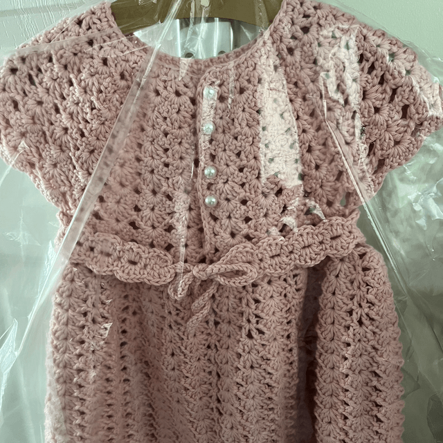 Dress dusty pink age 2-3years in stock