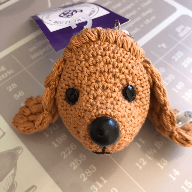 Dog keyring 