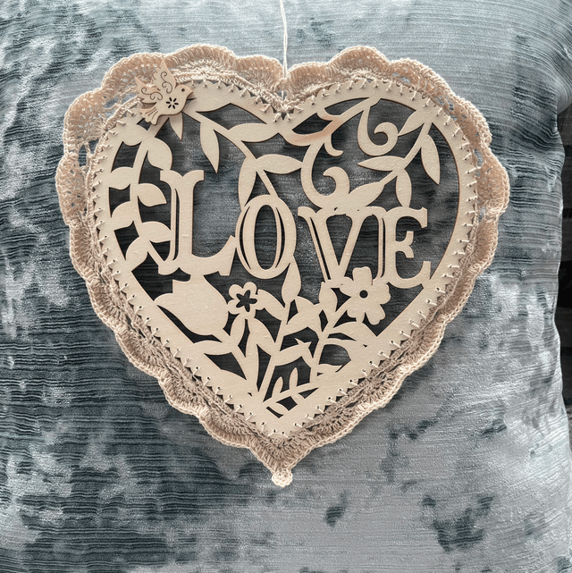 hearts hanging Extra large heart 20cm