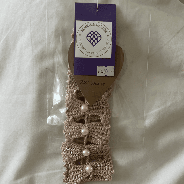 Belt Tunisian crochet 28” waiste