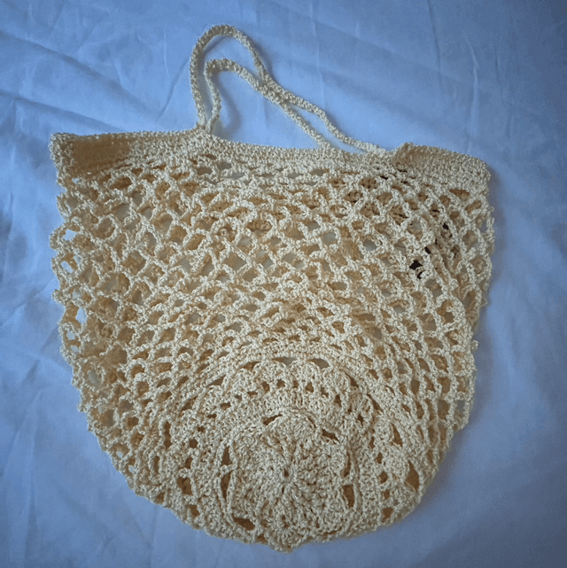 Shopping bag yellow